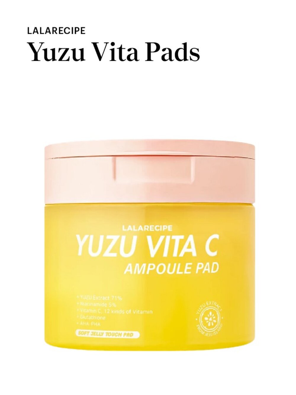 *Flash Deal* Lalarecipe Yuzu Vita Dark Spot Pads